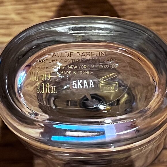 CARTIER Baiser Vole Empty Bottle w/ Box – 3.3 FL OZ / 100 mL Eau De Parfum - Picture 5 of 7